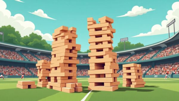 Giant Yard Jenga Outdoor Game