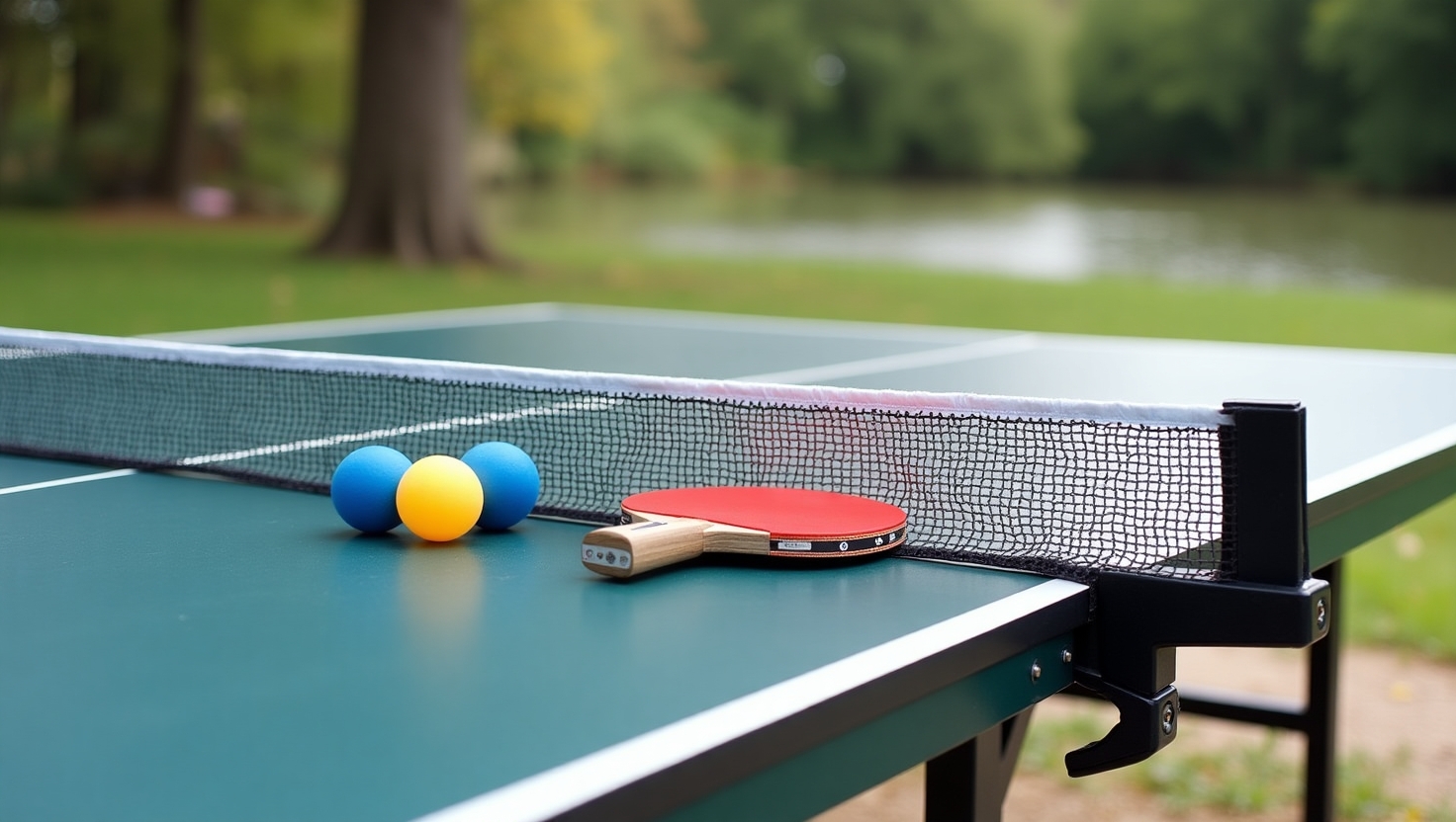 Portable Outdoor Table Tennis Set