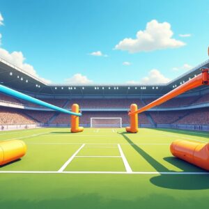 Inflatable Event Boundary Tubes