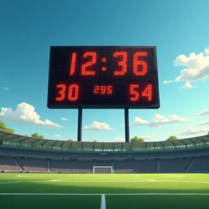 Portable LED Scoreboard Kit