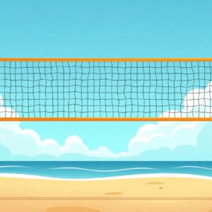 All‑Weather Volleyball Net & Post Kit