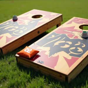 Outdoor Cornhole Bean Bag Toss